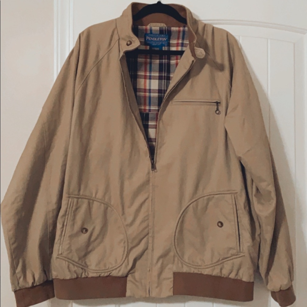 Men’s Pendleton khaki jacket